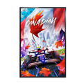 F1 Visa Cash App RB - Canadian GP Art Poster